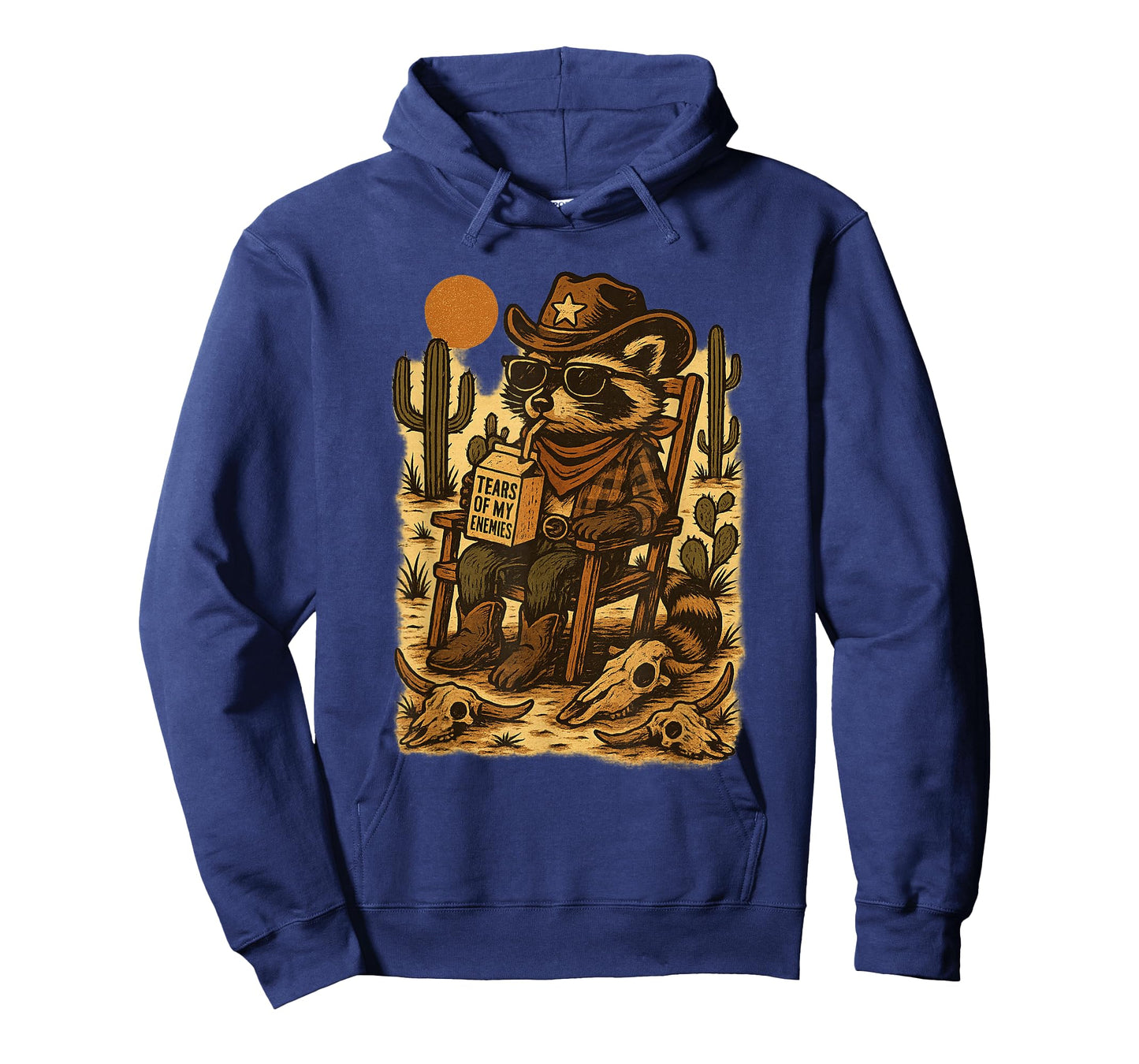 Country Cowboy Raccoon Rodeo Cowgirl Funny Western Texas T-Shirt