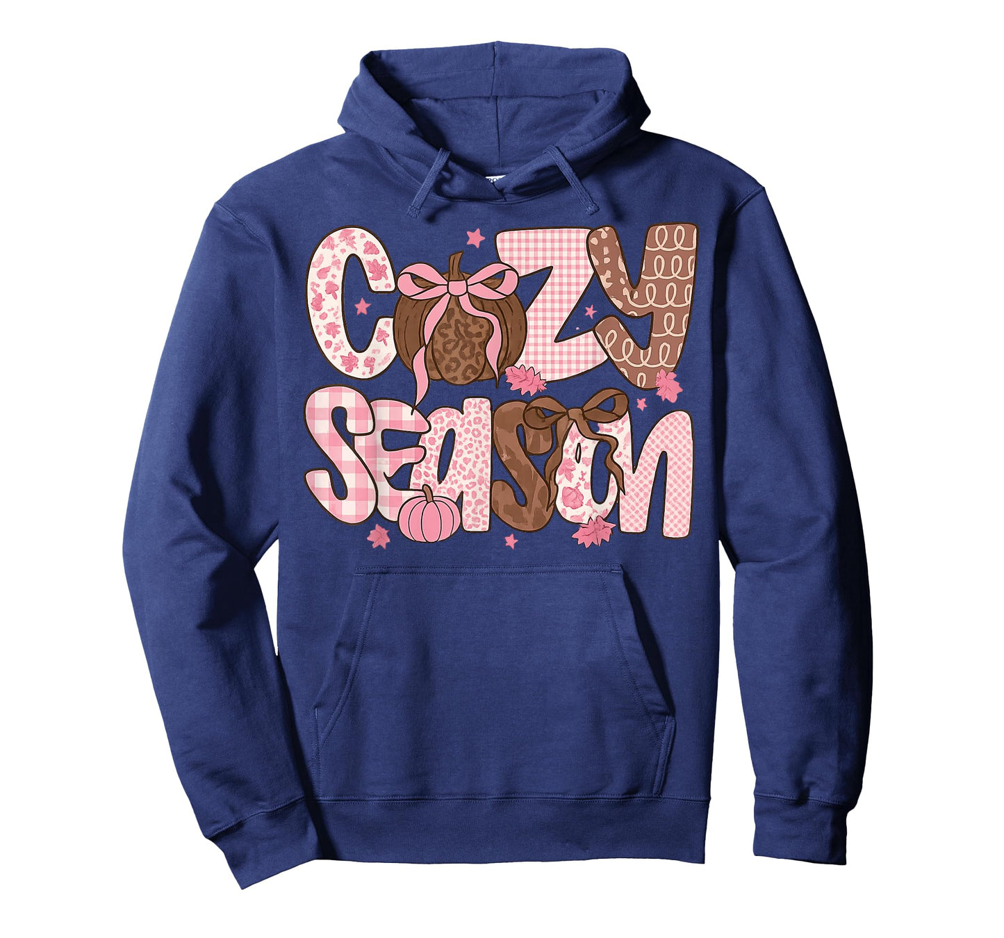 Cozy Season Fall Thanksgiving Cozy Vibes Funny Pumpkin T-Shirt