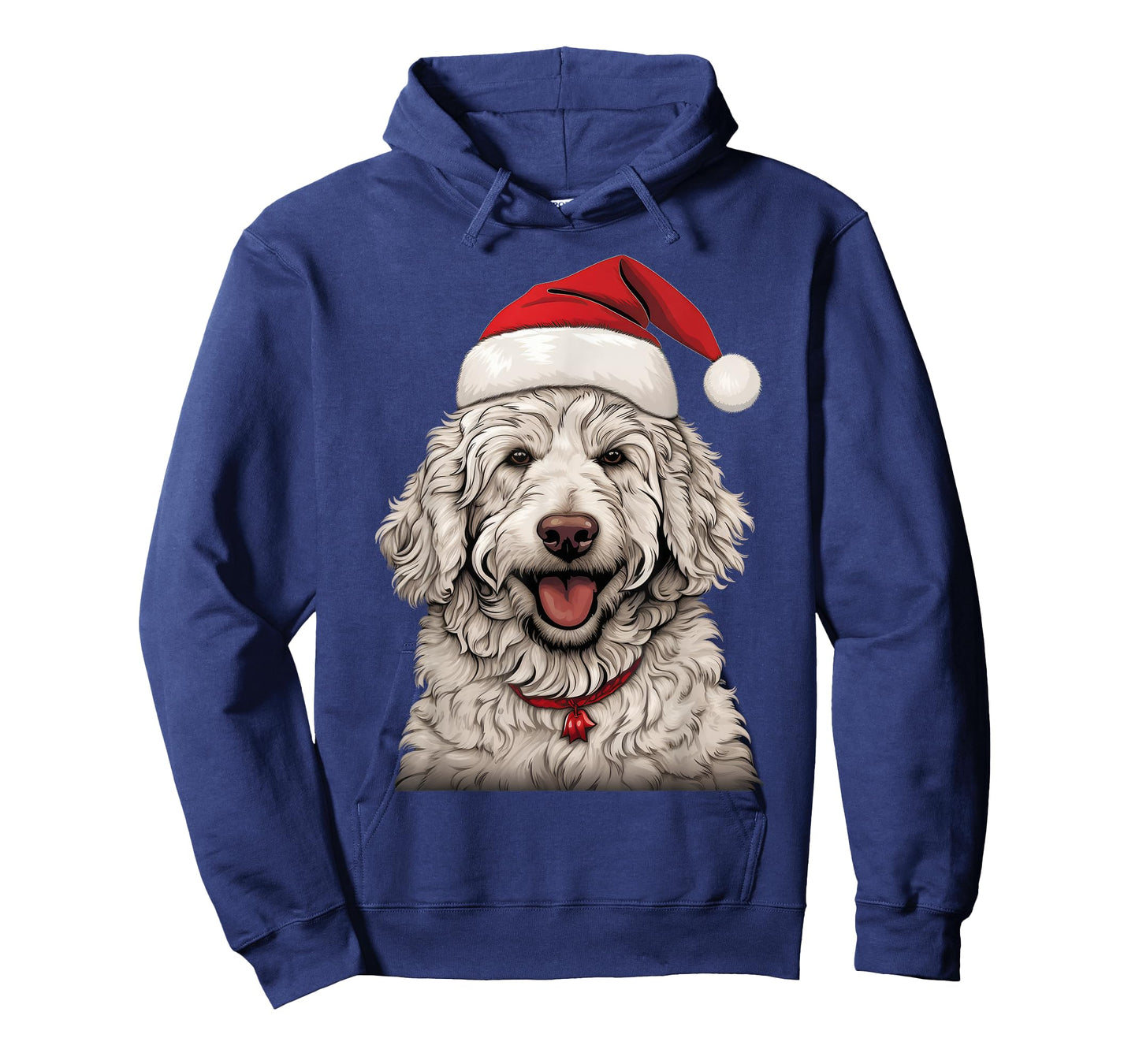 Goldendoodle Santa Claus Hat Christmas Party Xmas Pajama T-Shirt