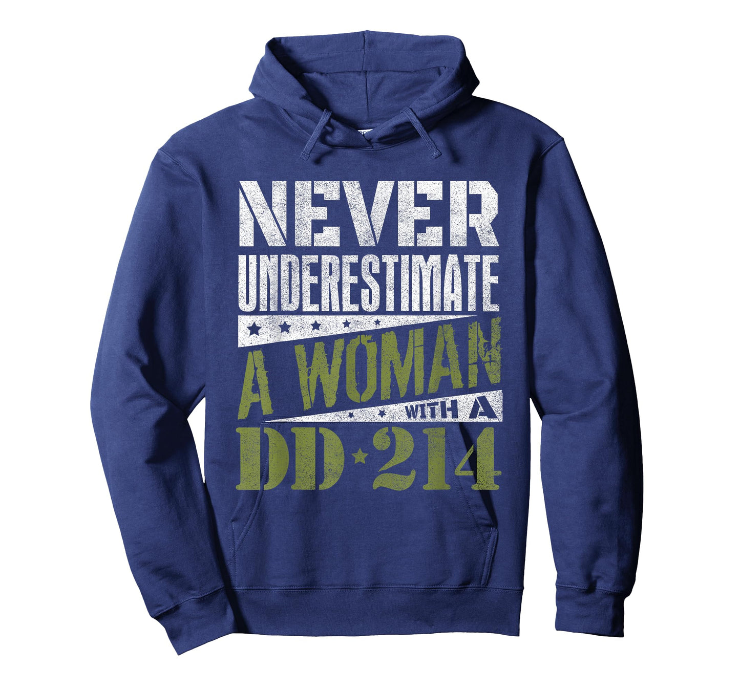 DD-214 Shirt, Never Underestimate A Woman With DD214 Veteran T-Shirt