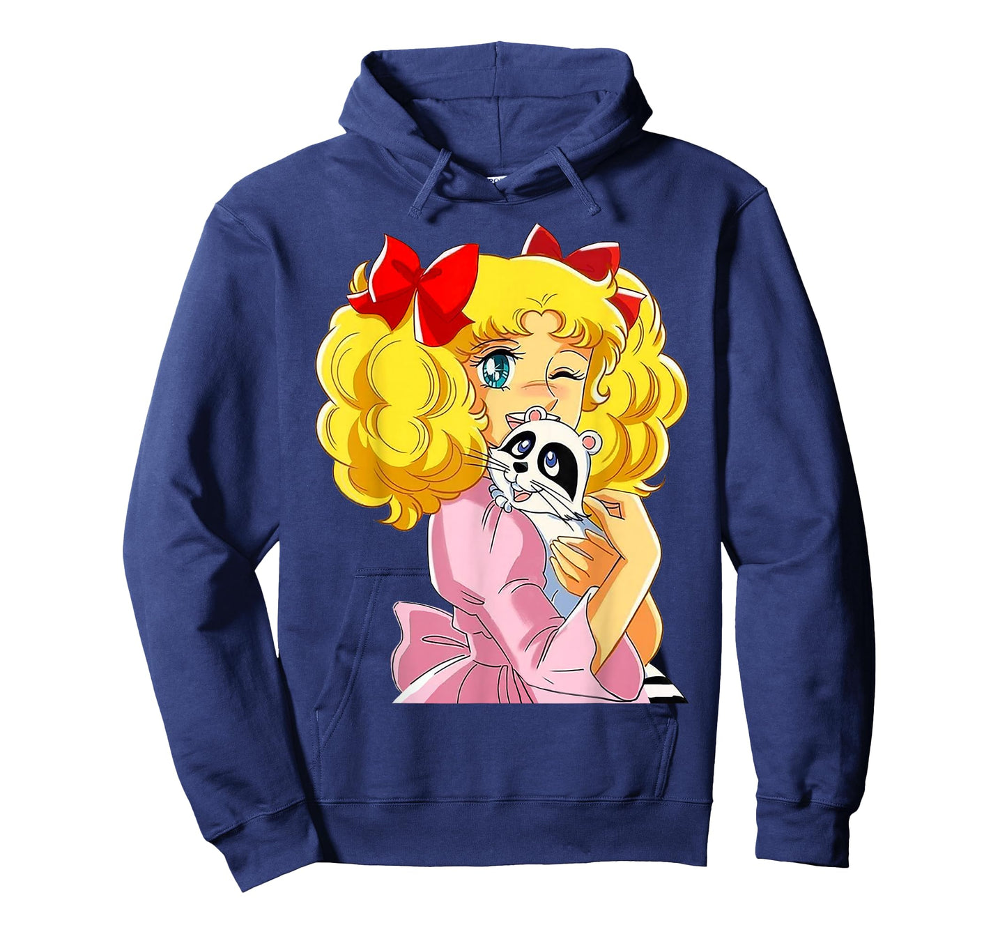 Candy Candy and Raccoon Retro Japanese Vintage 80s Anime T-Shirt