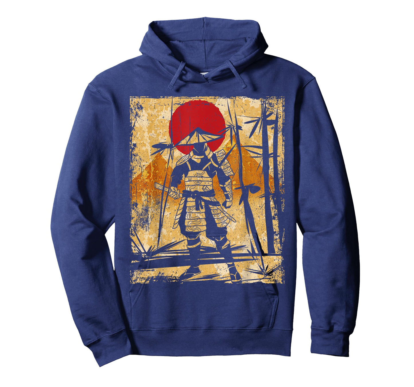 Samurai Japanese Art Vintage Fighter Retro T-Shirt