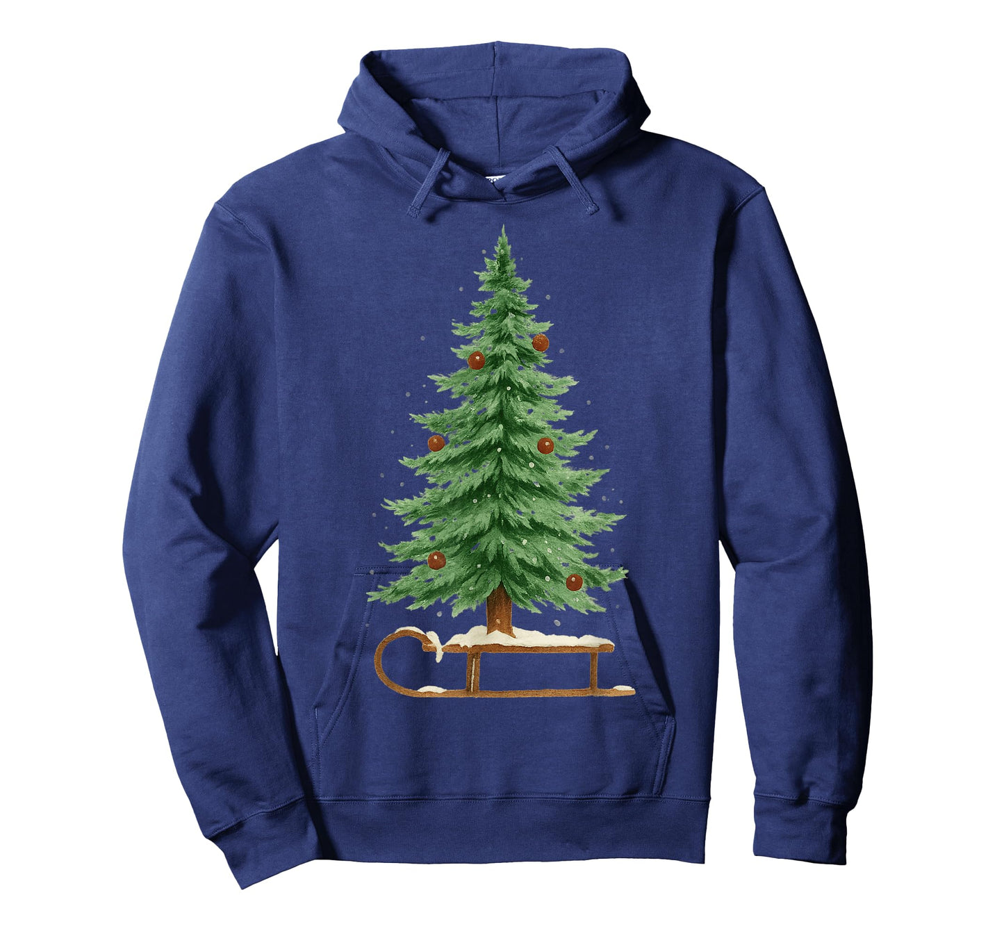 Funny Christmas Sleigh Christmas Tree 2025 Family Matching T-Shirt