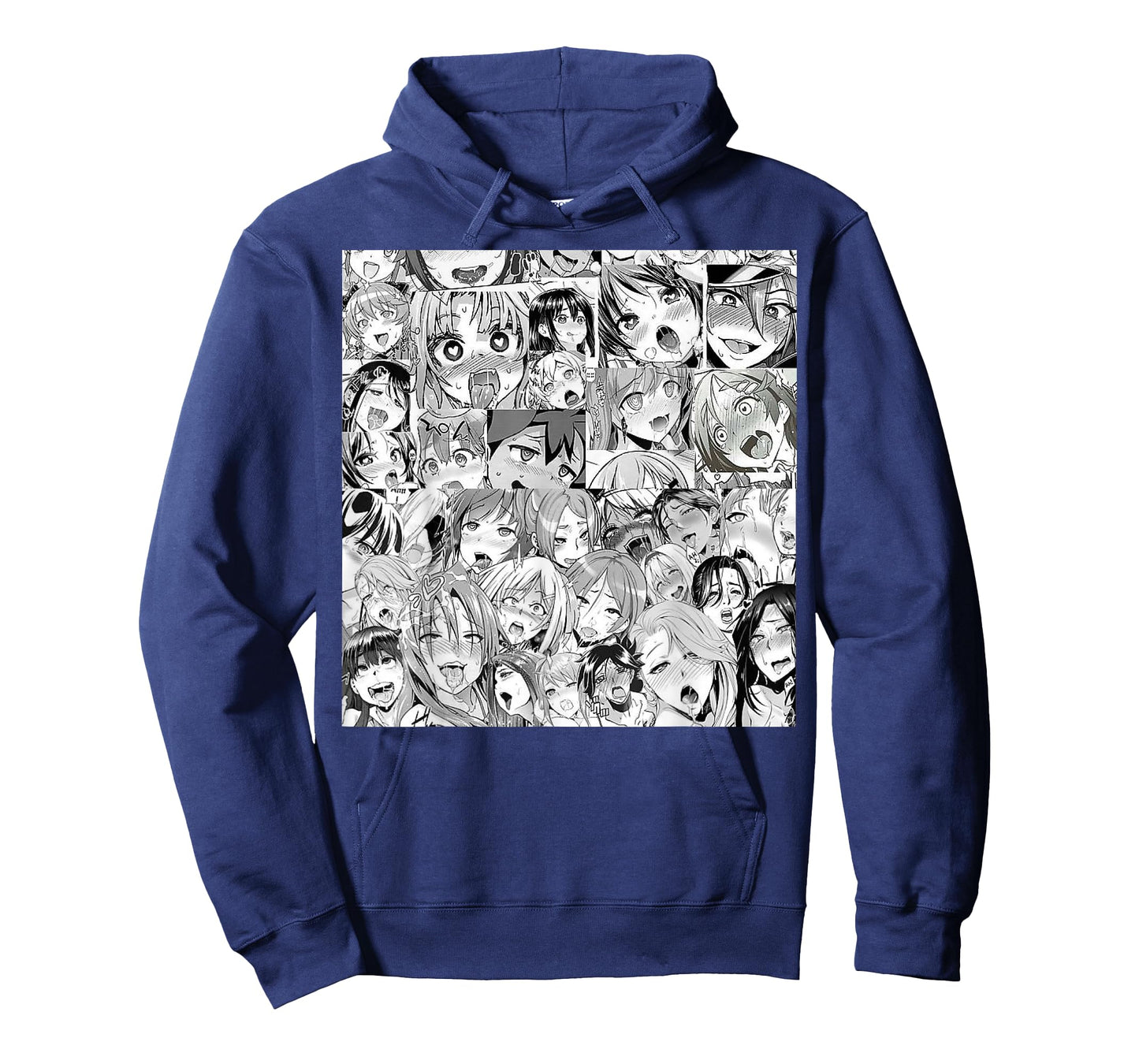 Ahegao Otaku Anime Dripping Drooling Anime Weeb Love T-Shirt T-Shirt