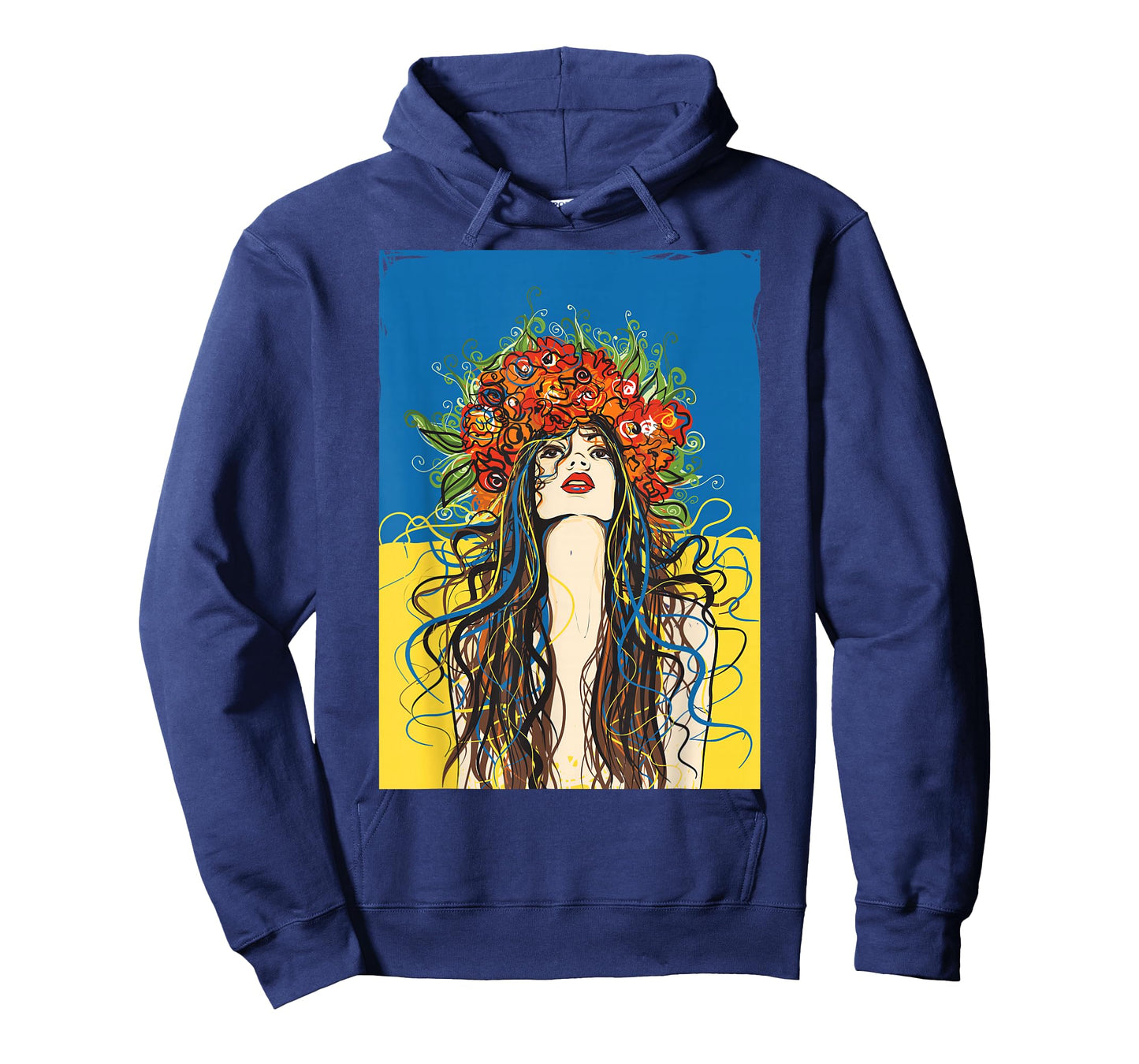Ukraine Flag Fashionable Cool Ukrainian Village T-Shirt