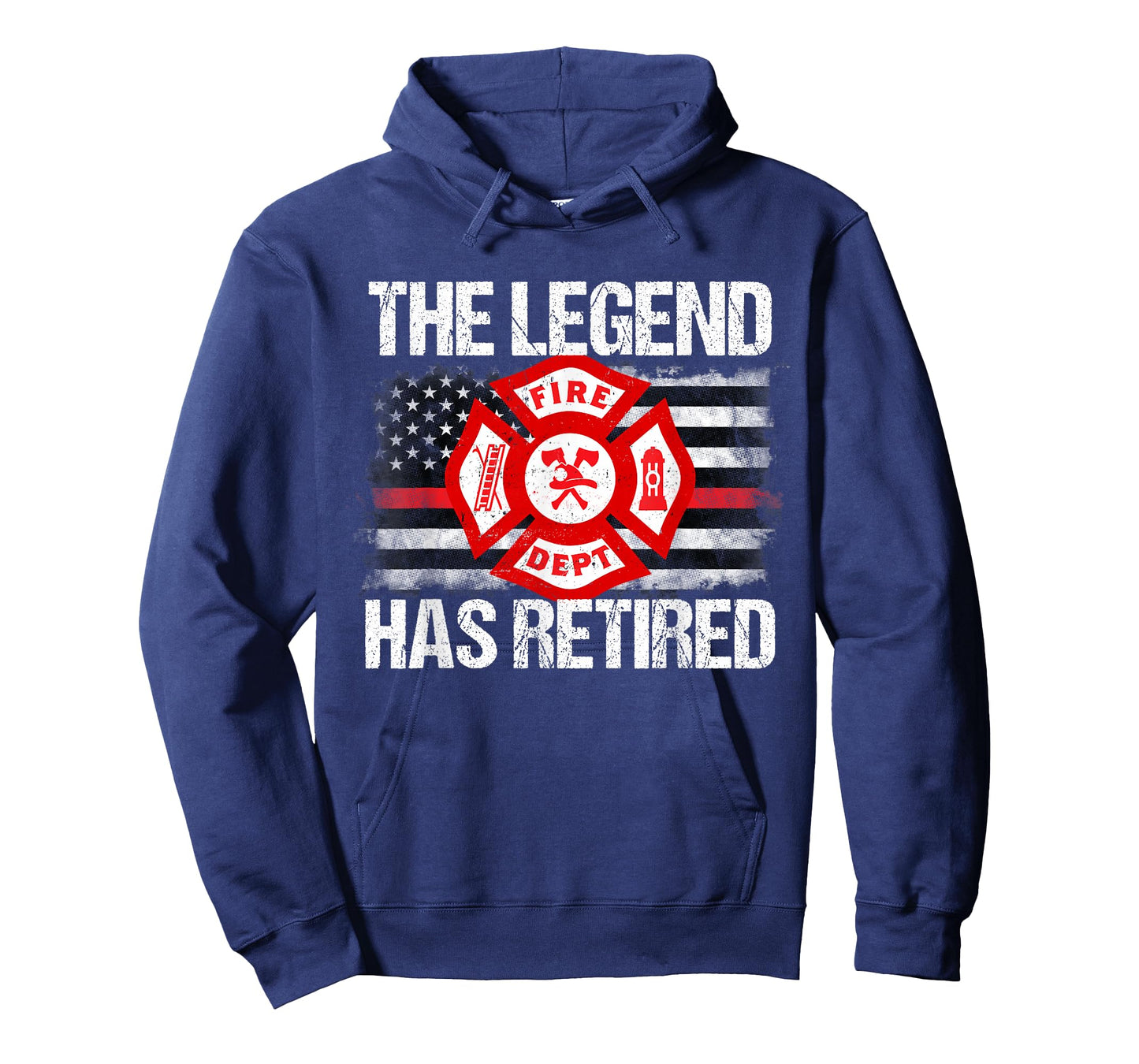 The Legend Has Retired Firefighter Retirement Party Gift T-Shirt