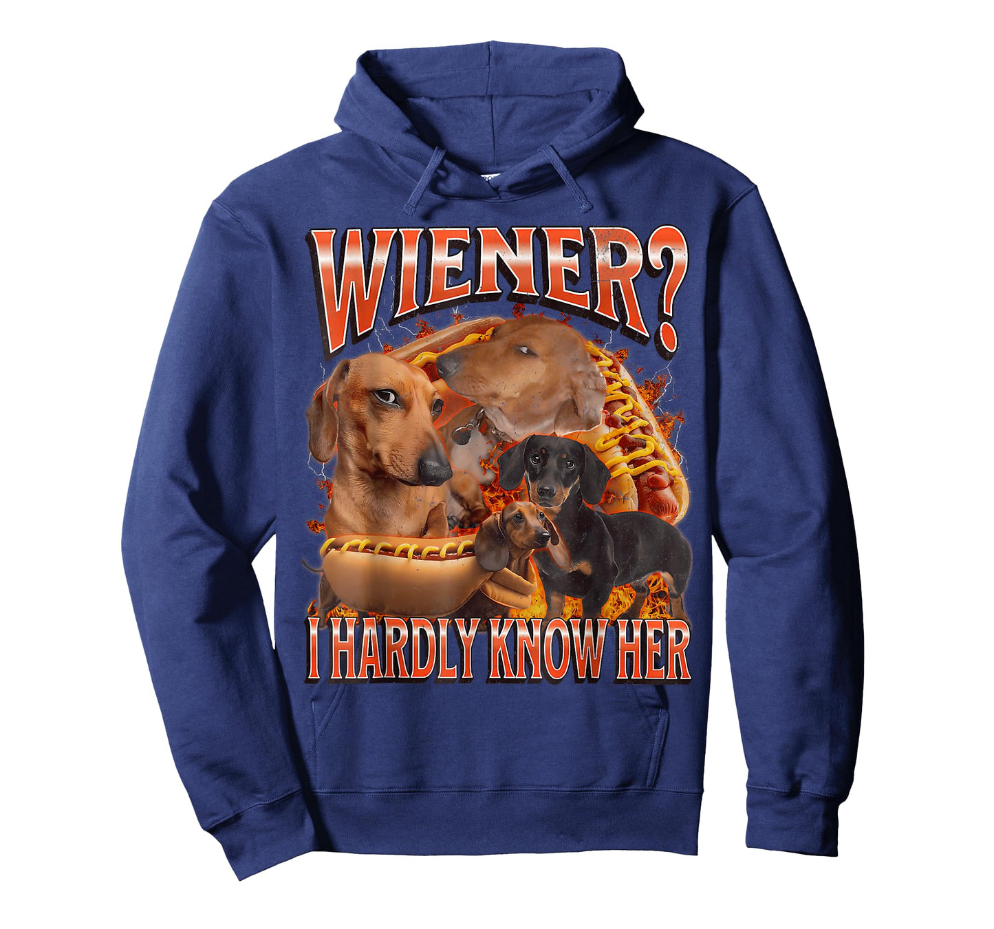 Wiener I Hardly Know Her Funny Offensive Dachshund Bootleg T-Shirt