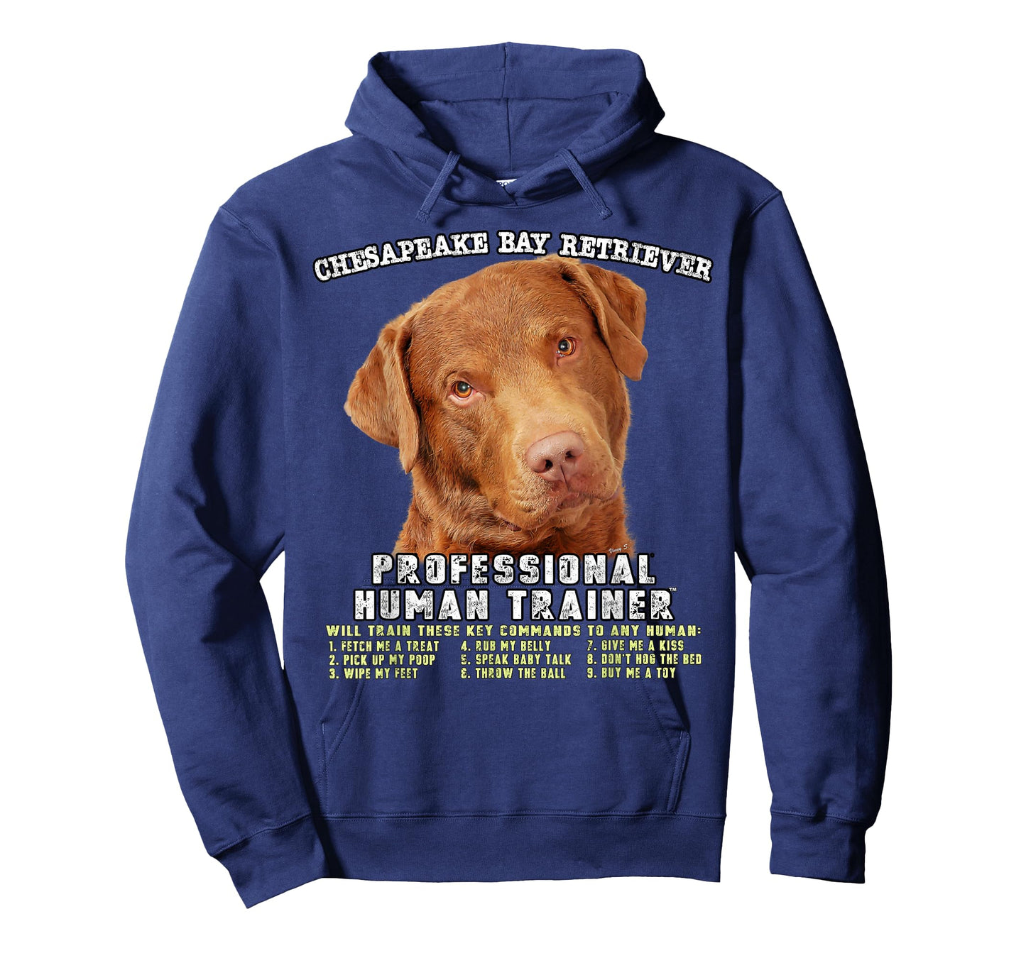 Chesapeake Bay Retriever Dog Professional Human Trainer T-Shirt