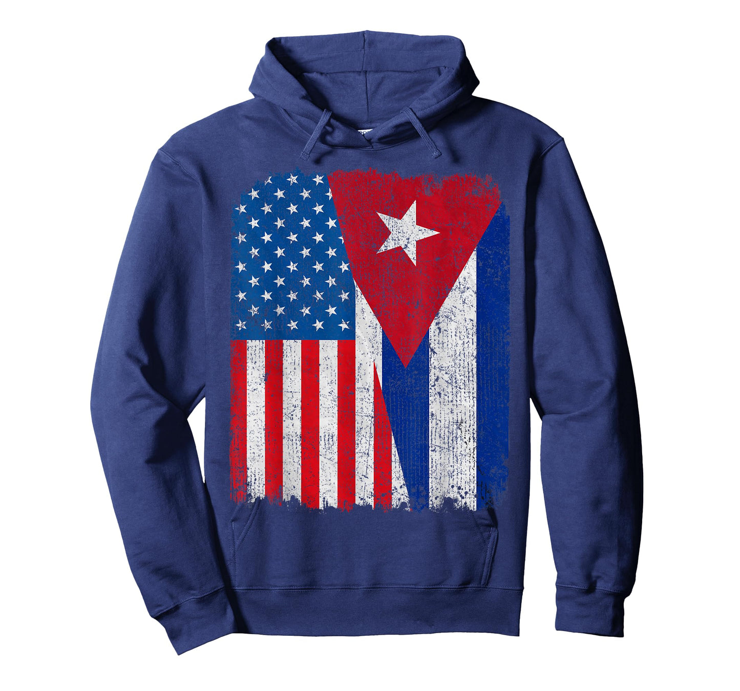 Cuban American Flag Half USA Cuba Root Proud T-Shirt