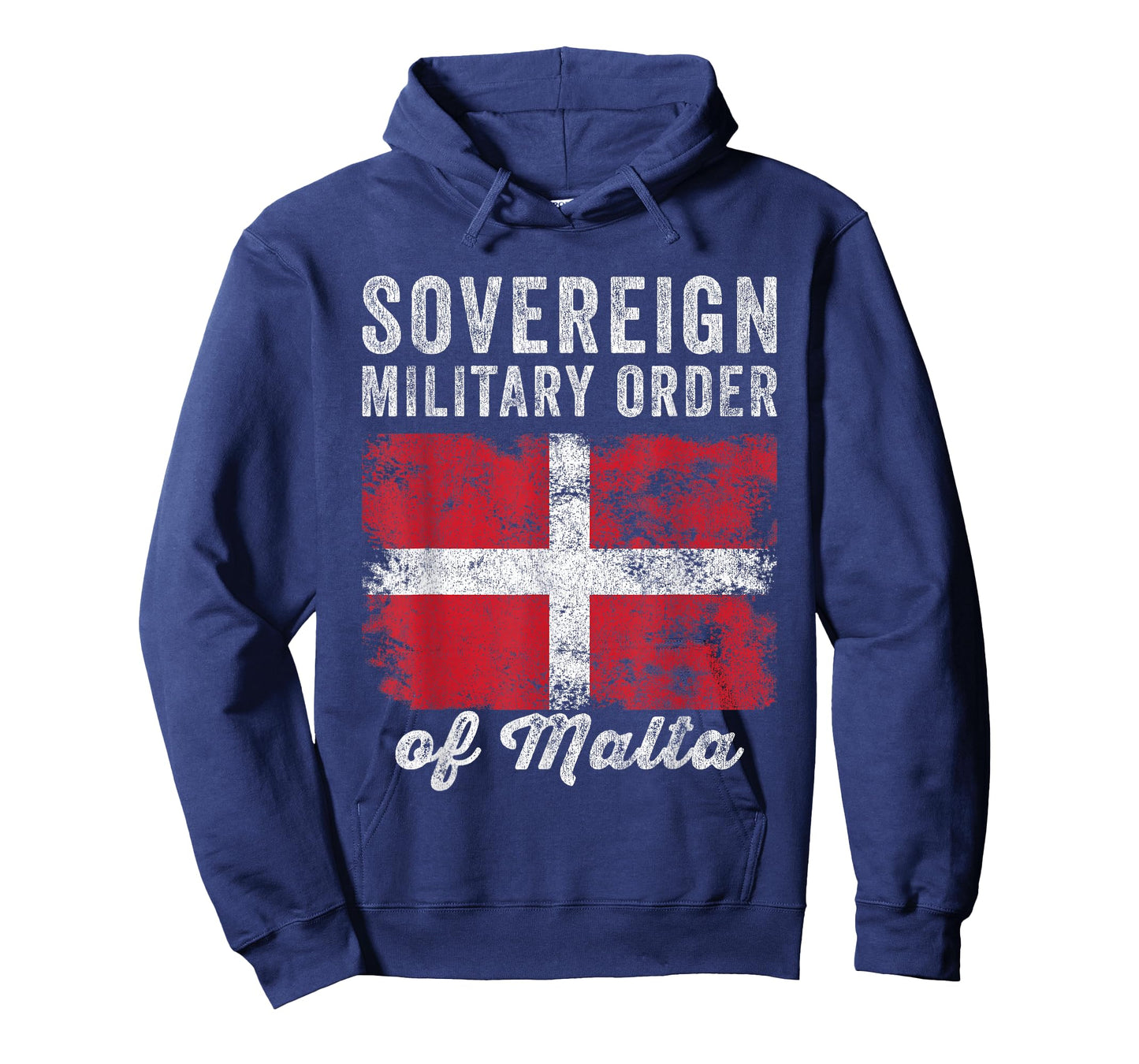 Order of Malta Flag Distressed - Knights of Malta Flag T-Shirt