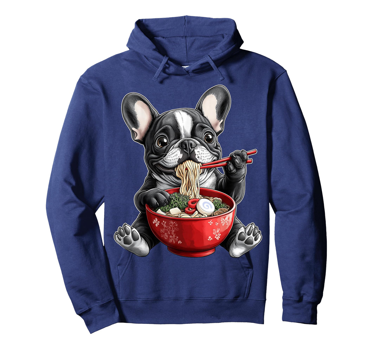 French Bulldog Frenchie Dog Ramen Japanese Noodles T-Shirt