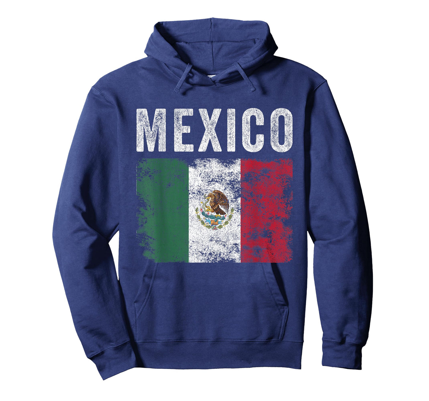 Mexico Flag Distressed - Men Women Kids - Mexican Flag T-Shirt