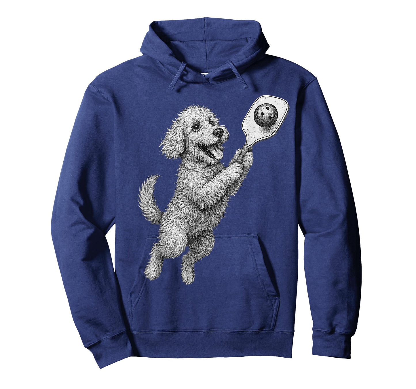 Goldendoodle Playing Pickleball Sports Dog Lover T-Shirt