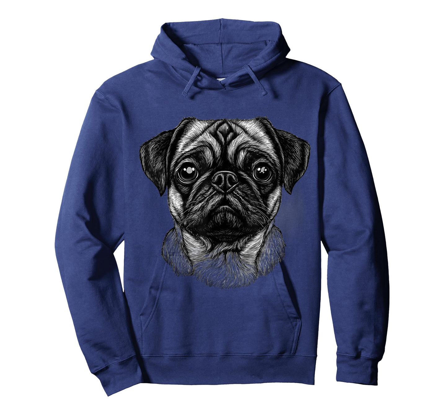 Cute Pug Owner Pug Lover Colorful Portrait Dog Pug T-Shirt