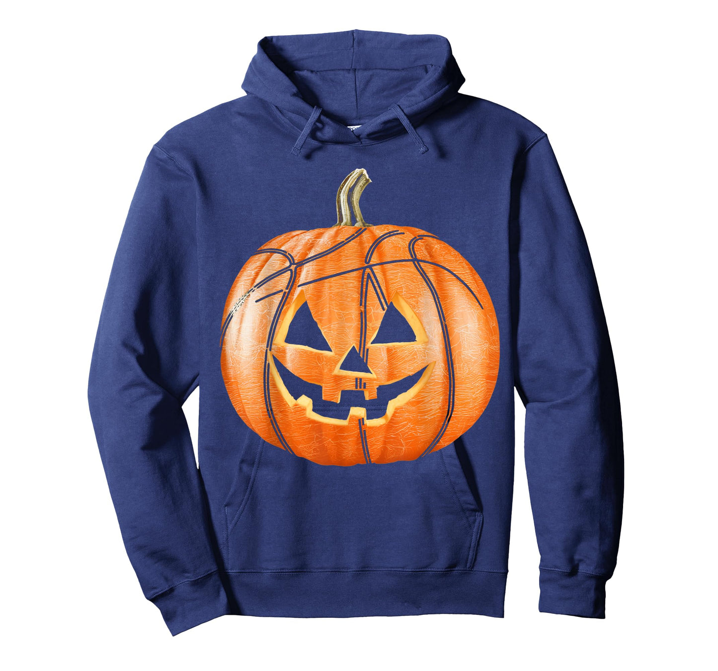 Funny Spooky Pumpkin Basketball Player Women Men Halloween T-Shirt