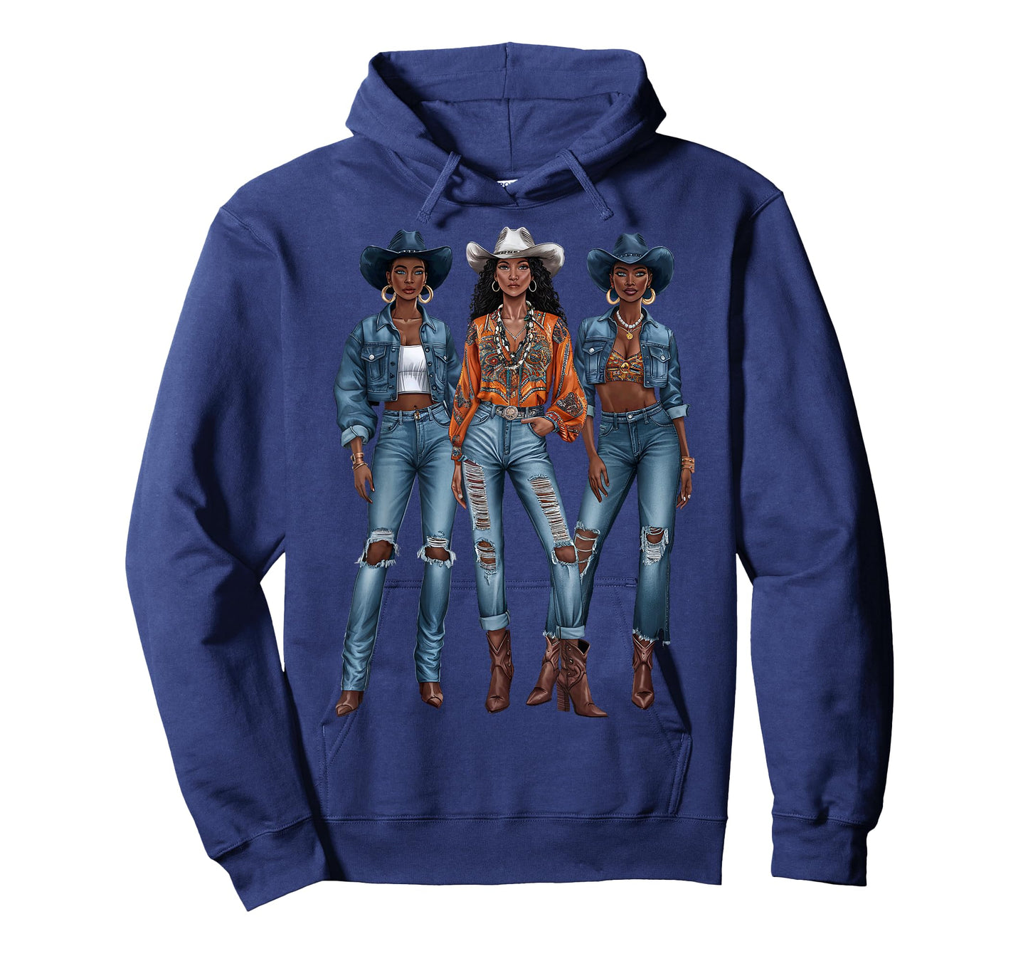 Black Cowgirl Vibes Melanin Black History Texas T-Shirt