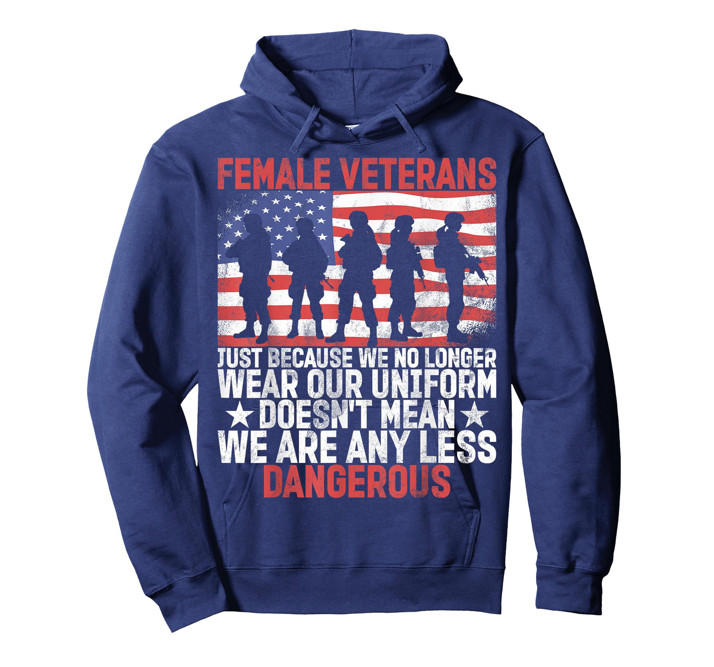Female Veteran Veteran's Day Women Veteran Soldier Patriotic T-Shirt