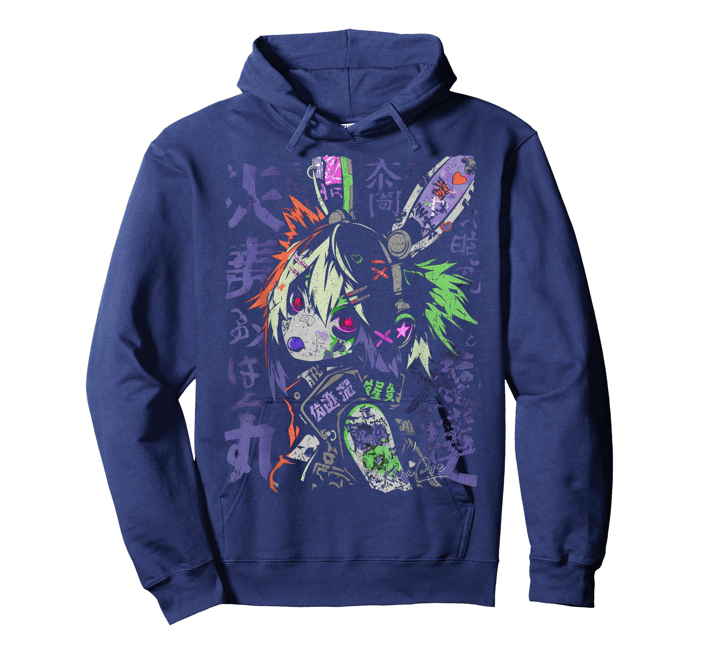 Japanese Streetwear Cyberpunk Y2K Techwear Retro Manga Anime T-Shirt