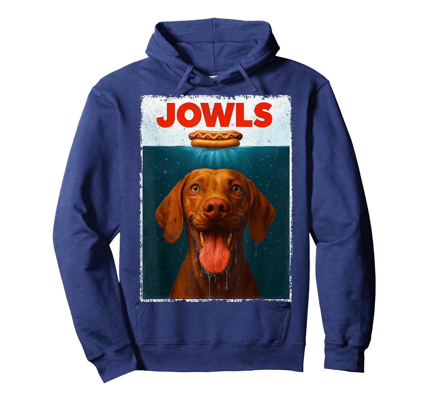 Vizsla Jowls Hungarian Velcro Dog Funny Dog Dad Dog Mom T-Shirt