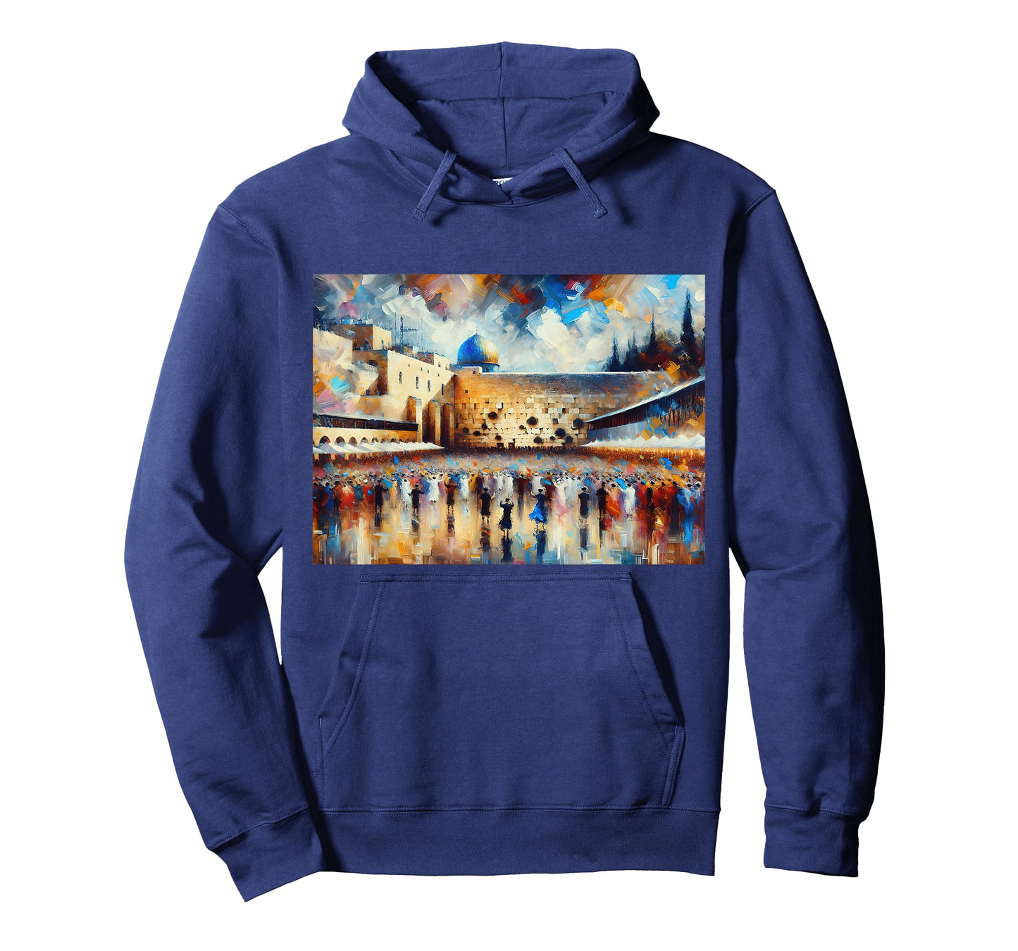Kotel Painting jerusalem City Western Wall Wailing Wall T-Shirt
