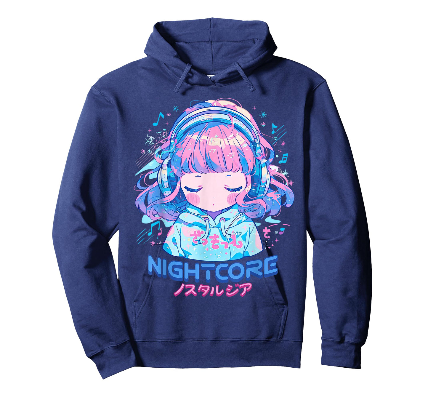 Nightcore Kawaii Chibi Anime Japanese Music Jpop T-Shirt