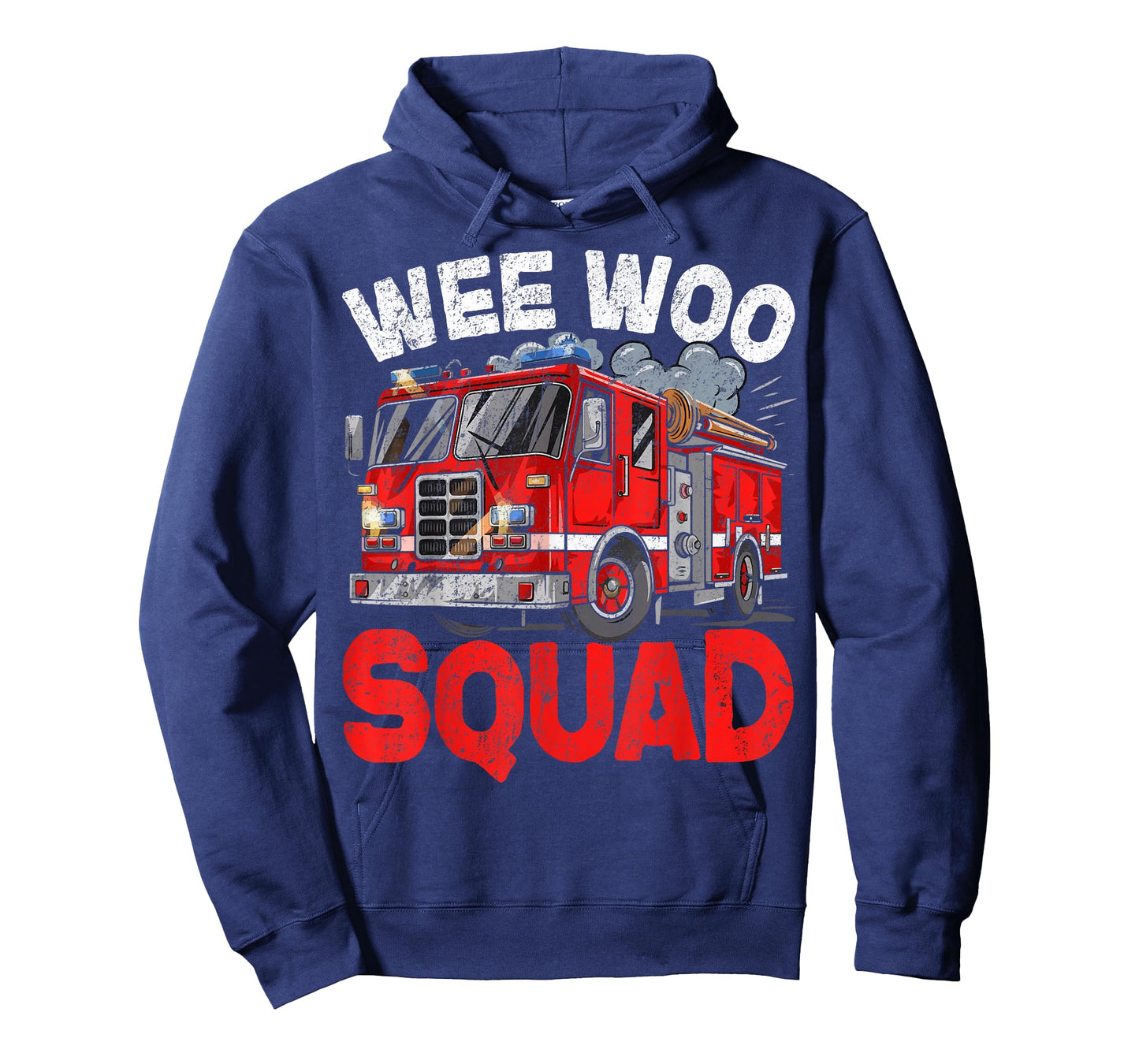 Wee Woo Squad Funny Firefighter Fire Truck Fireman Men Women T-Shirt
