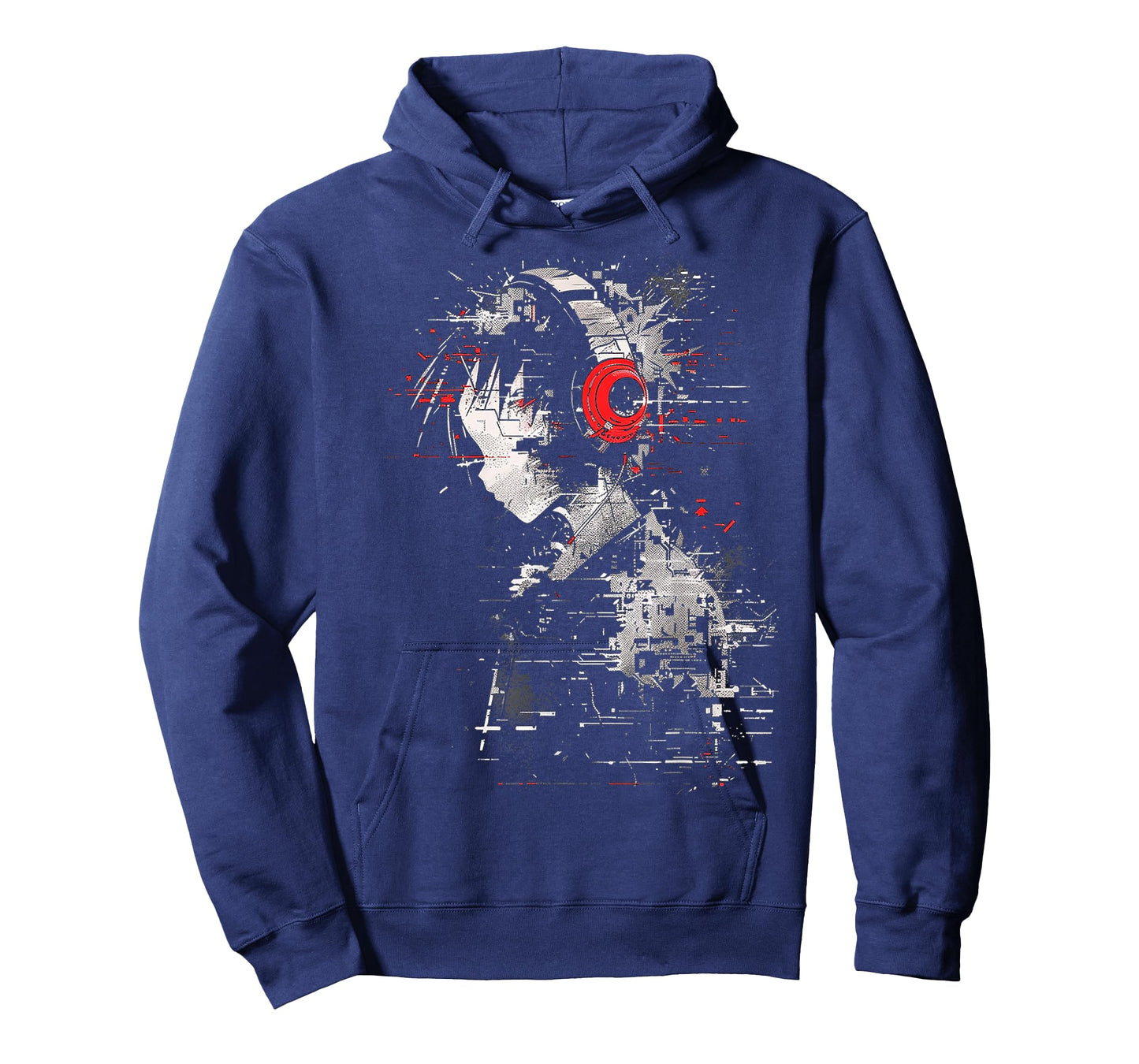 Anime Manga Graphic Headphone Art Anime T-Shirt