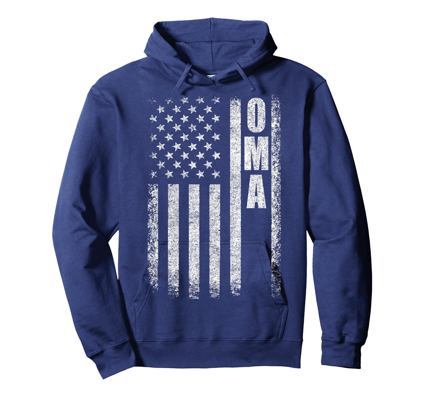 Proud Oma American Flag Mother's Day Patriotic T-Shirt