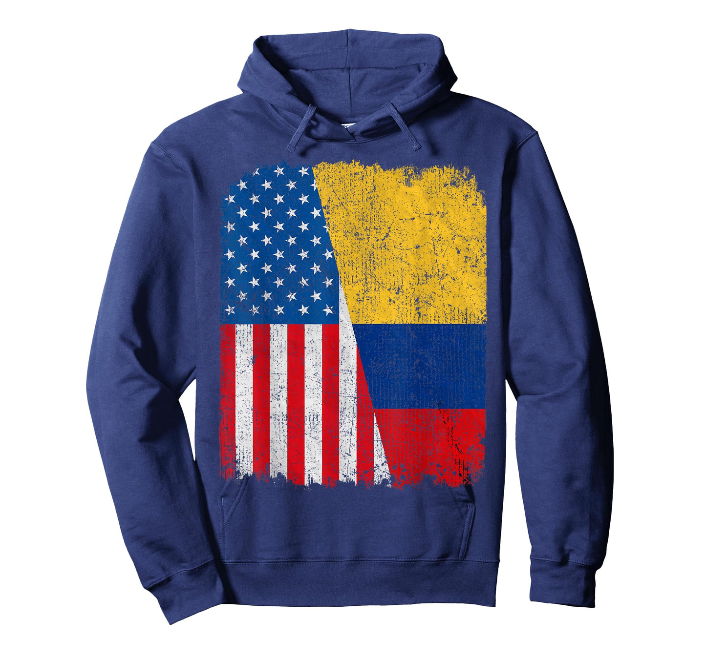 Colombian American Flag Half USA Colombia Root Proud T-Shirt