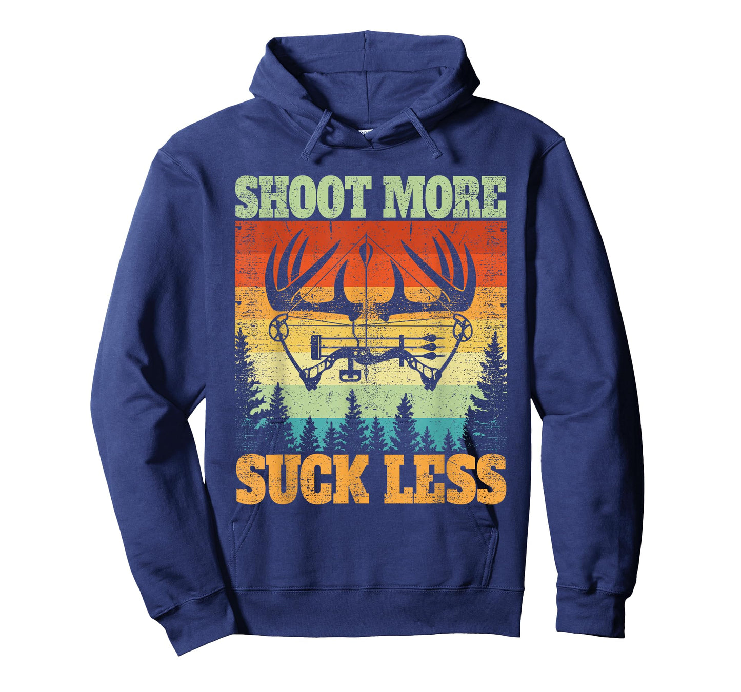 Shoot More Suck Less Funny Hunting Lover Hunter father's day T-Shirt