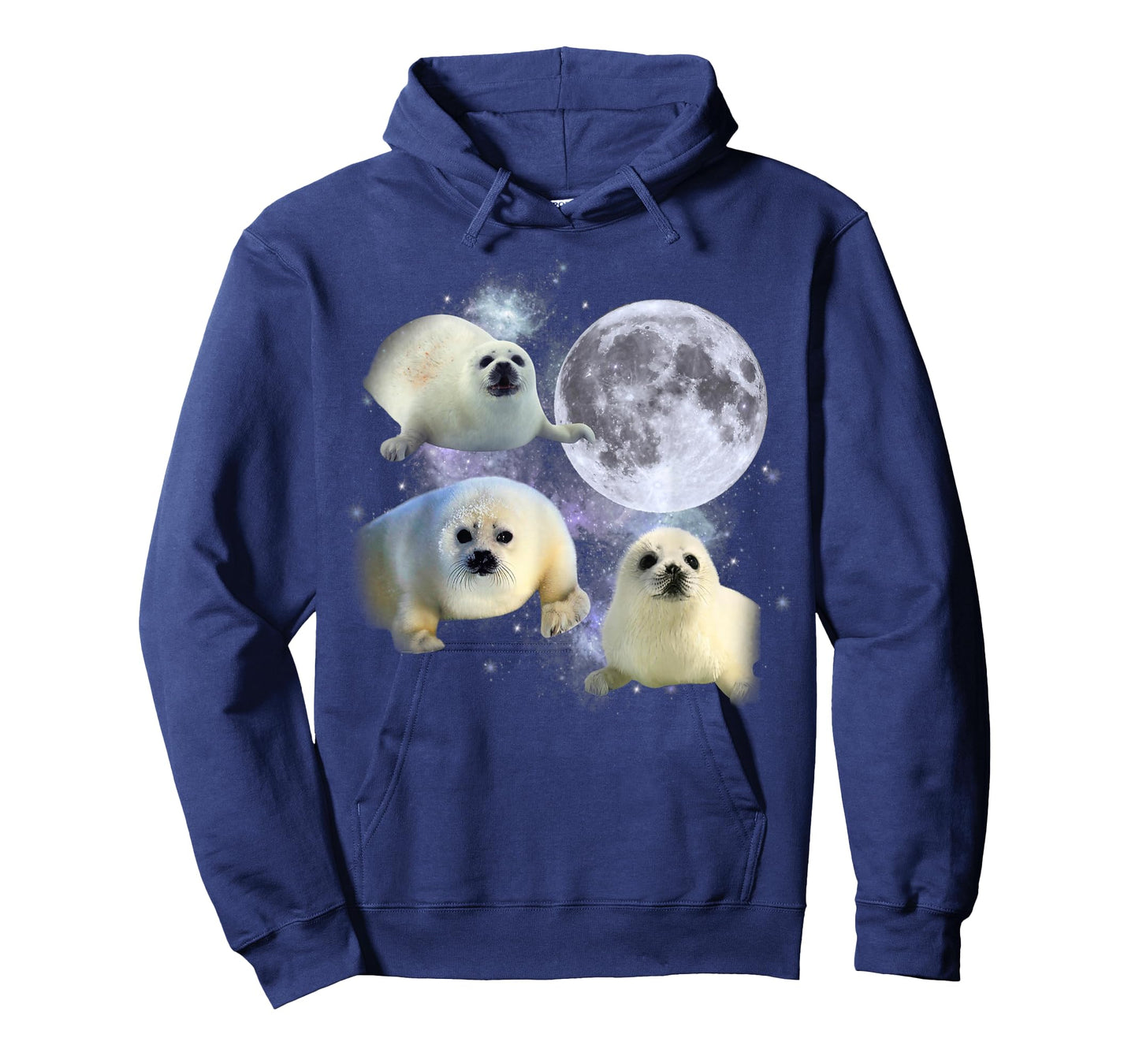 Three Baby Seal Vintage Graphic 90s Funny T-Shirt