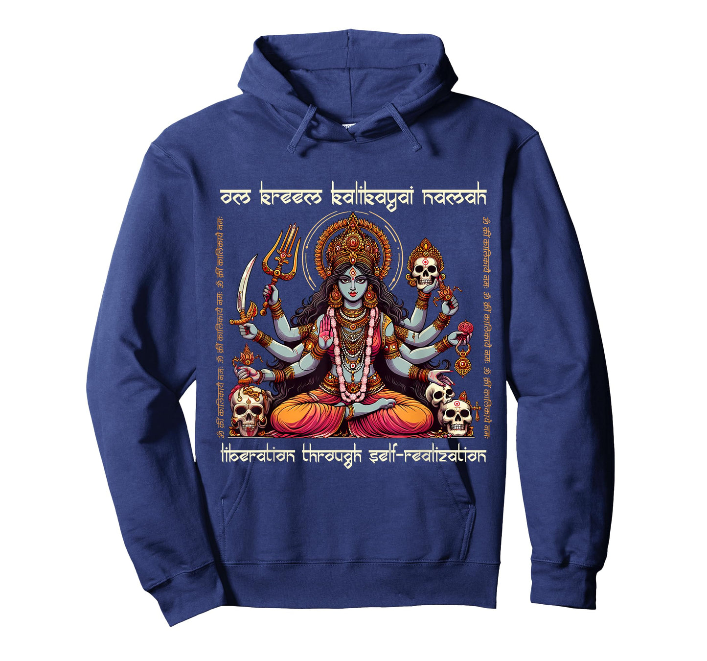 Kali Ma Divine Mother Hindu Goddess Om Kreem Kalikayai Namah T-Shirt