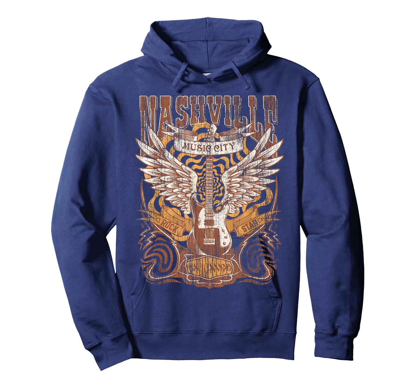 Nashville Tennessee Guitar Country Music City Guitarist Gift T-Shirt