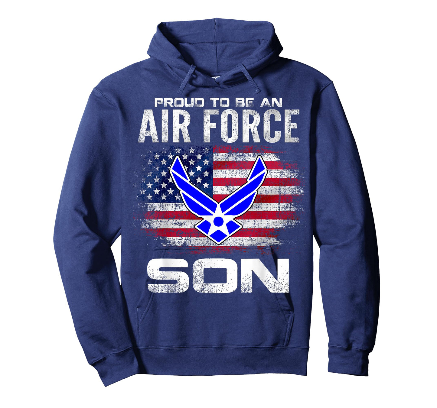 Proud To Be An Air Force Son With American Flag Gift T-Shirt