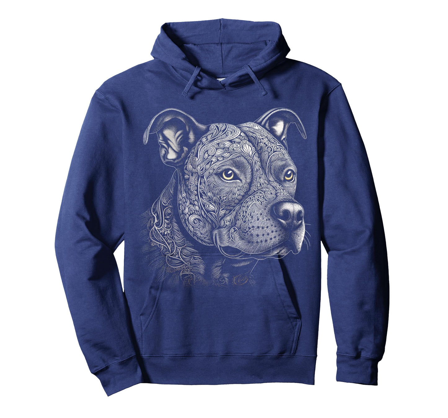 Pit Bull Mom Dog Lover Mandala Artistic Pitbull Owner Women T-Shirt