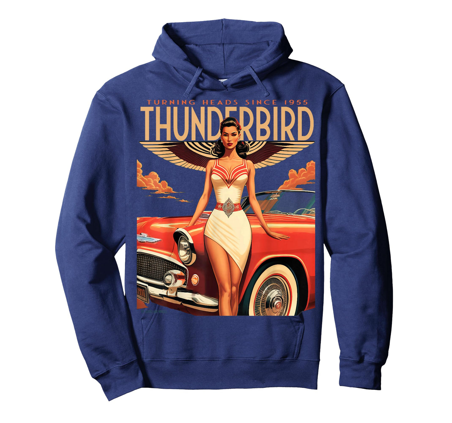 1955 1956 1957 vintage thunder bird chevys truck classic car T-Shirt