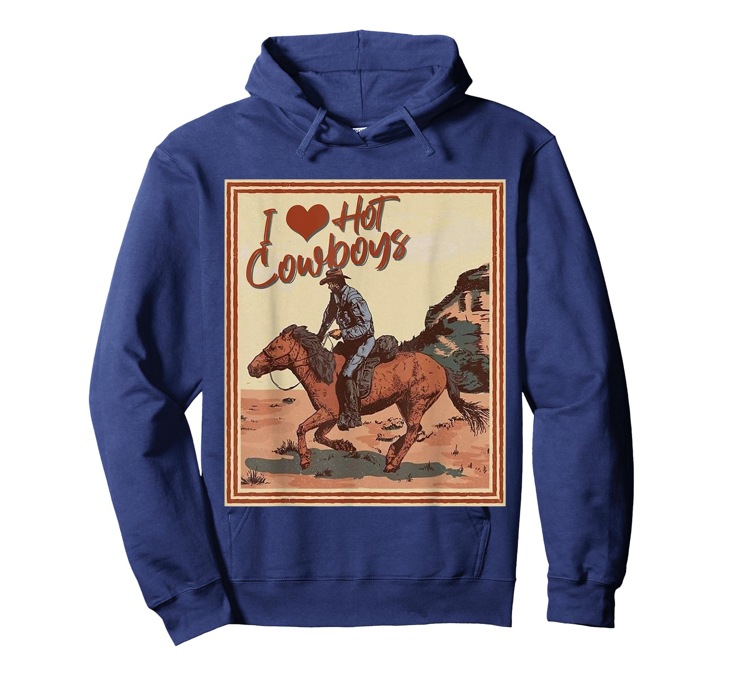 I Love Hot Cowboys I Heart Cowboys Funny Country Western T-Shirt