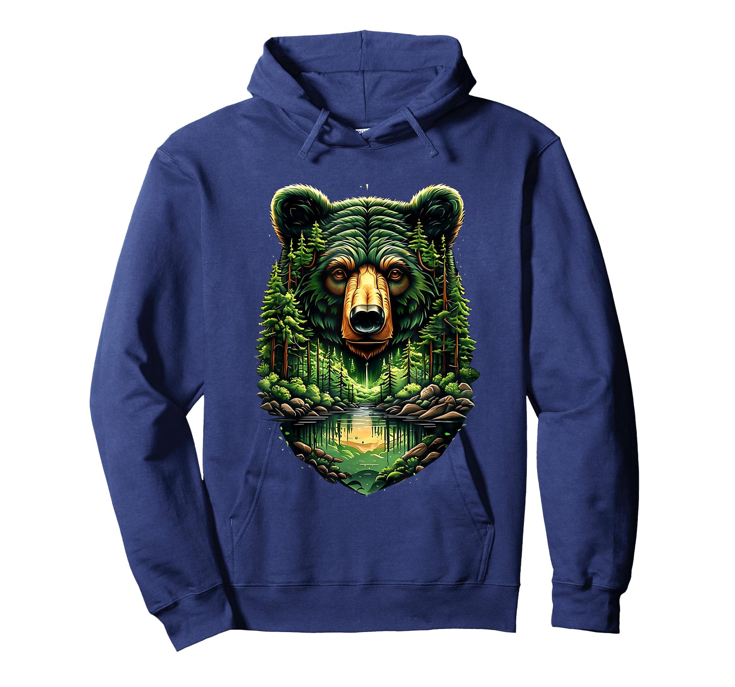 Bear Portrait Wildlife Forest Nature Animal Art T-Shirt