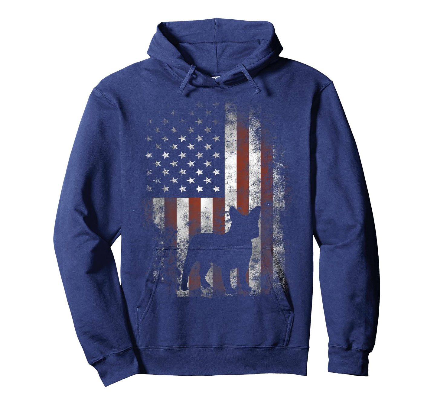 French Bulldog T-Shirt American Flag Patriotic 4th Of July T-Shirt for Women Kids Men
