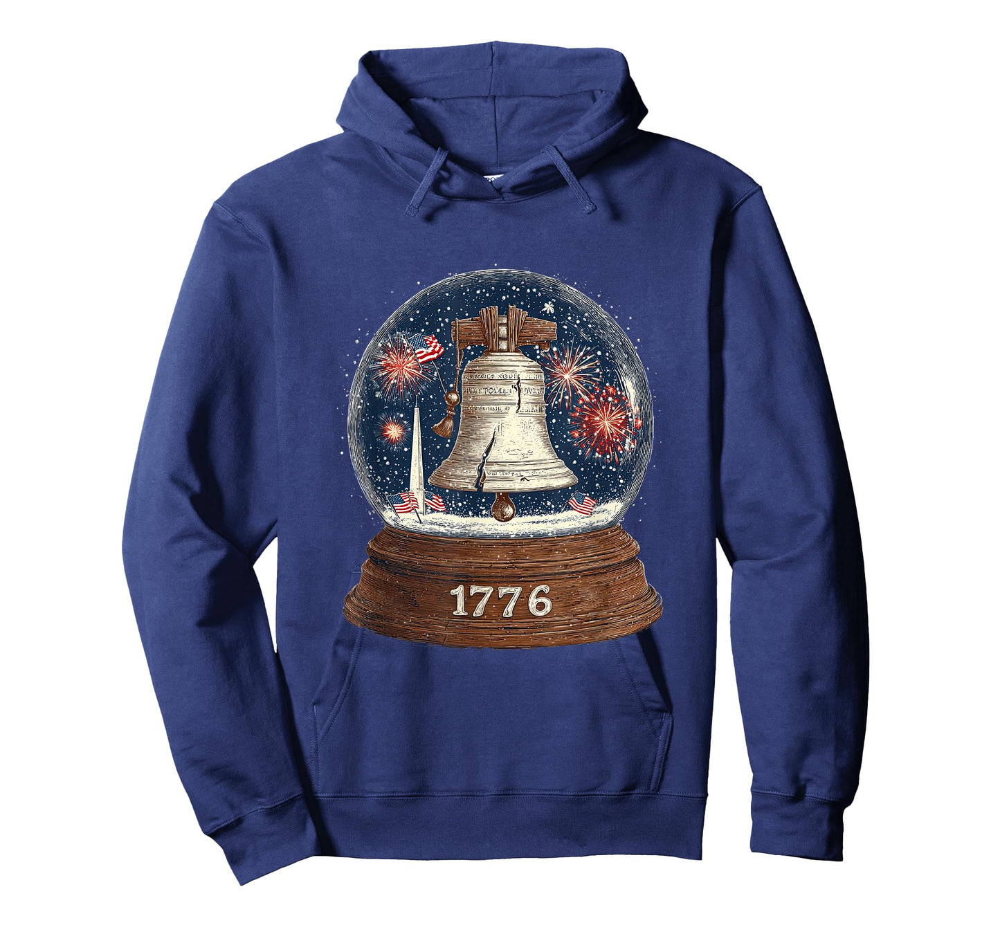 Amazing 1776 Bell in Snow Globe Look T-Shirt