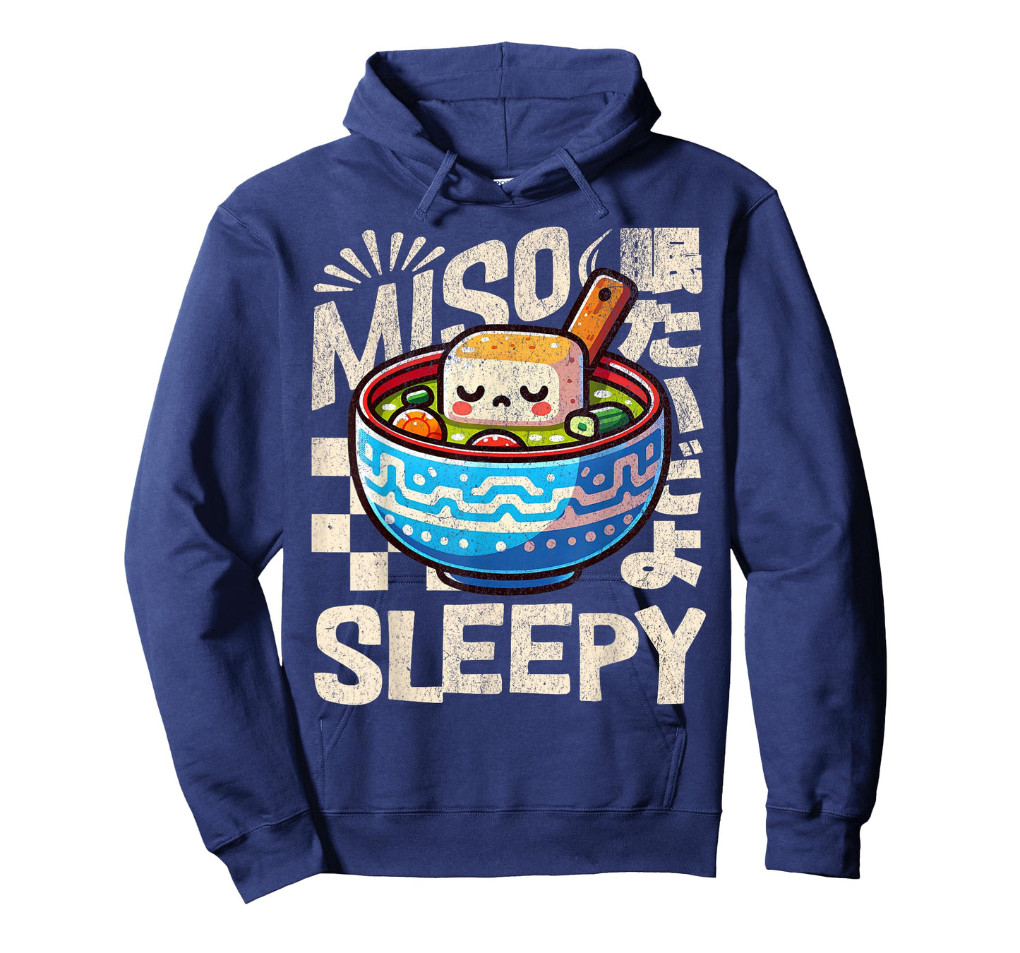 Cute Miso Sleepy Funny Japanese Food Pun T-Shirt