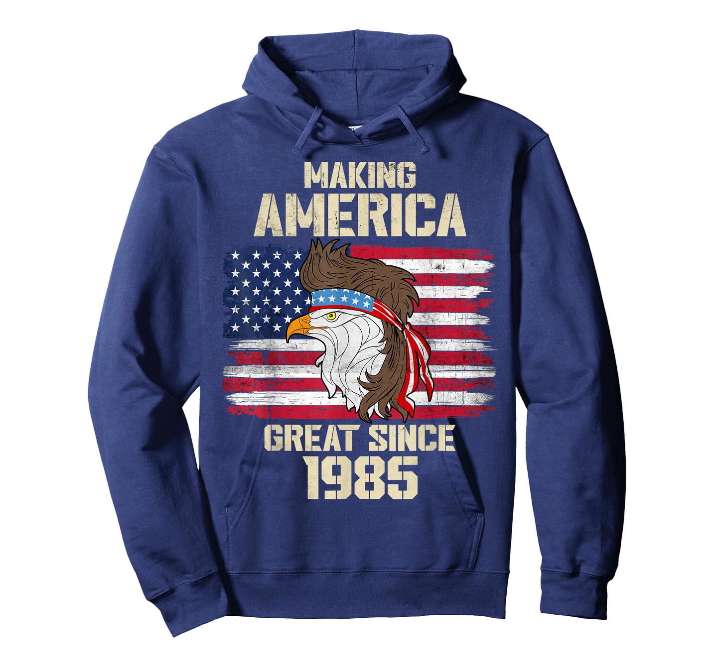 Making America Great Since 1985 Distressed Birthday T-Shirt