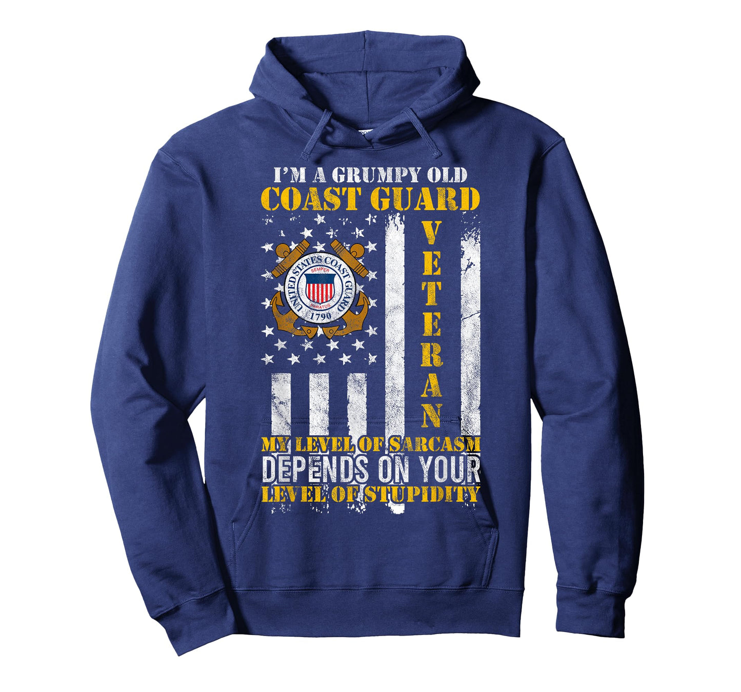 I'm a Grumpy Old Coast Guard Veteran Gift for a Veteran T-Shirt