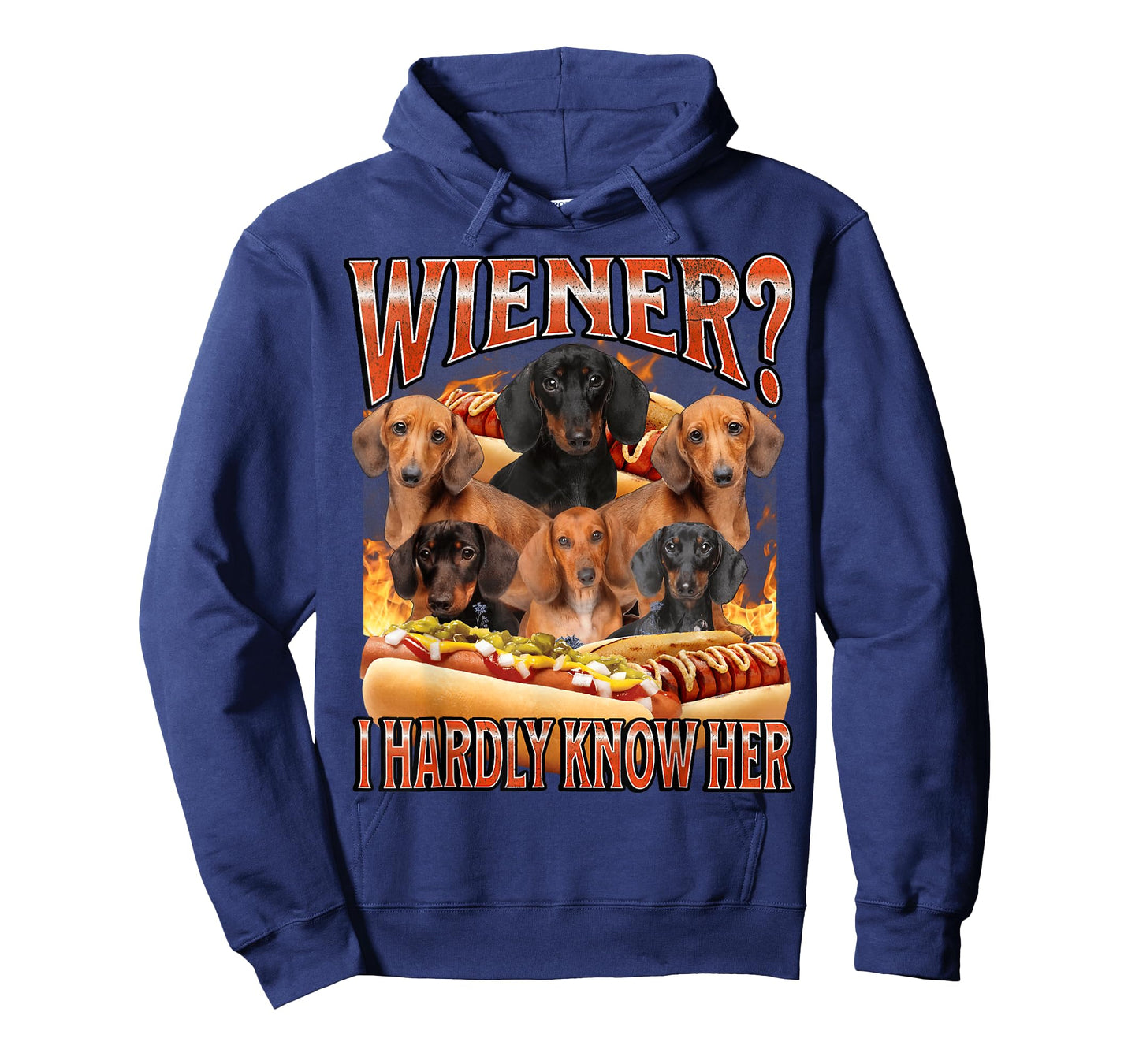 Wiener? I Hardly Know Her Funny Offensive Dachshund Bootleg T-Shirt