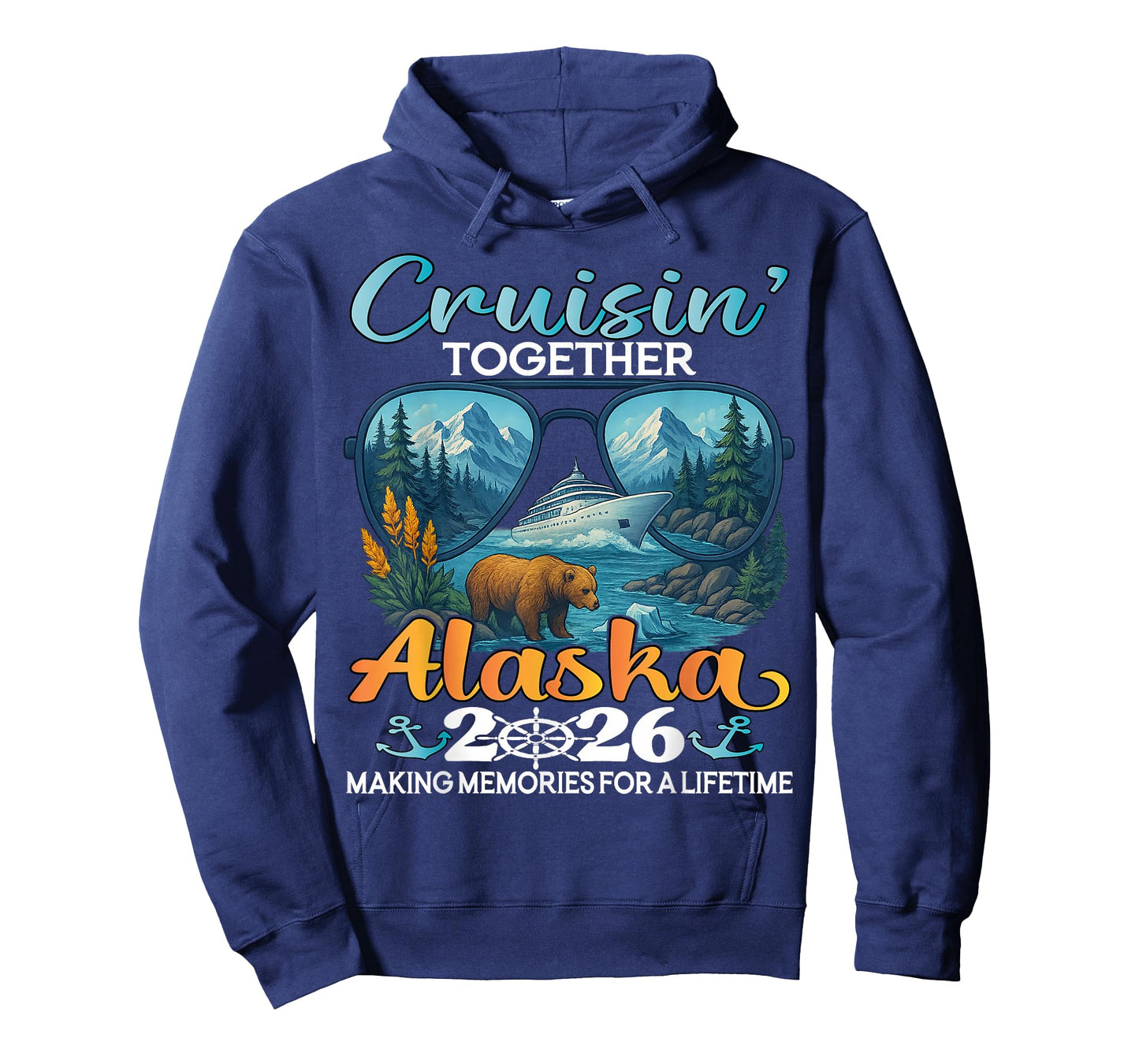 Cruisin Together Alaska 2026 Group Alaska Cruise Family T-Shirt