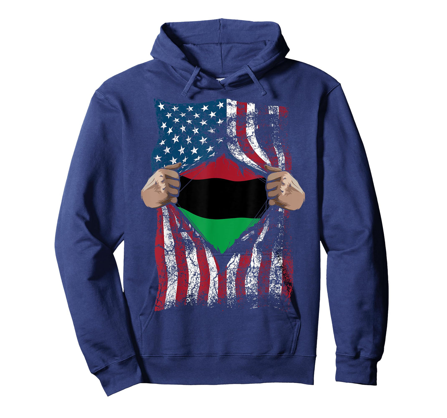 Pan African Unia Flag Shirt | Loyal Afro-Americans USA Gift T-Shirt