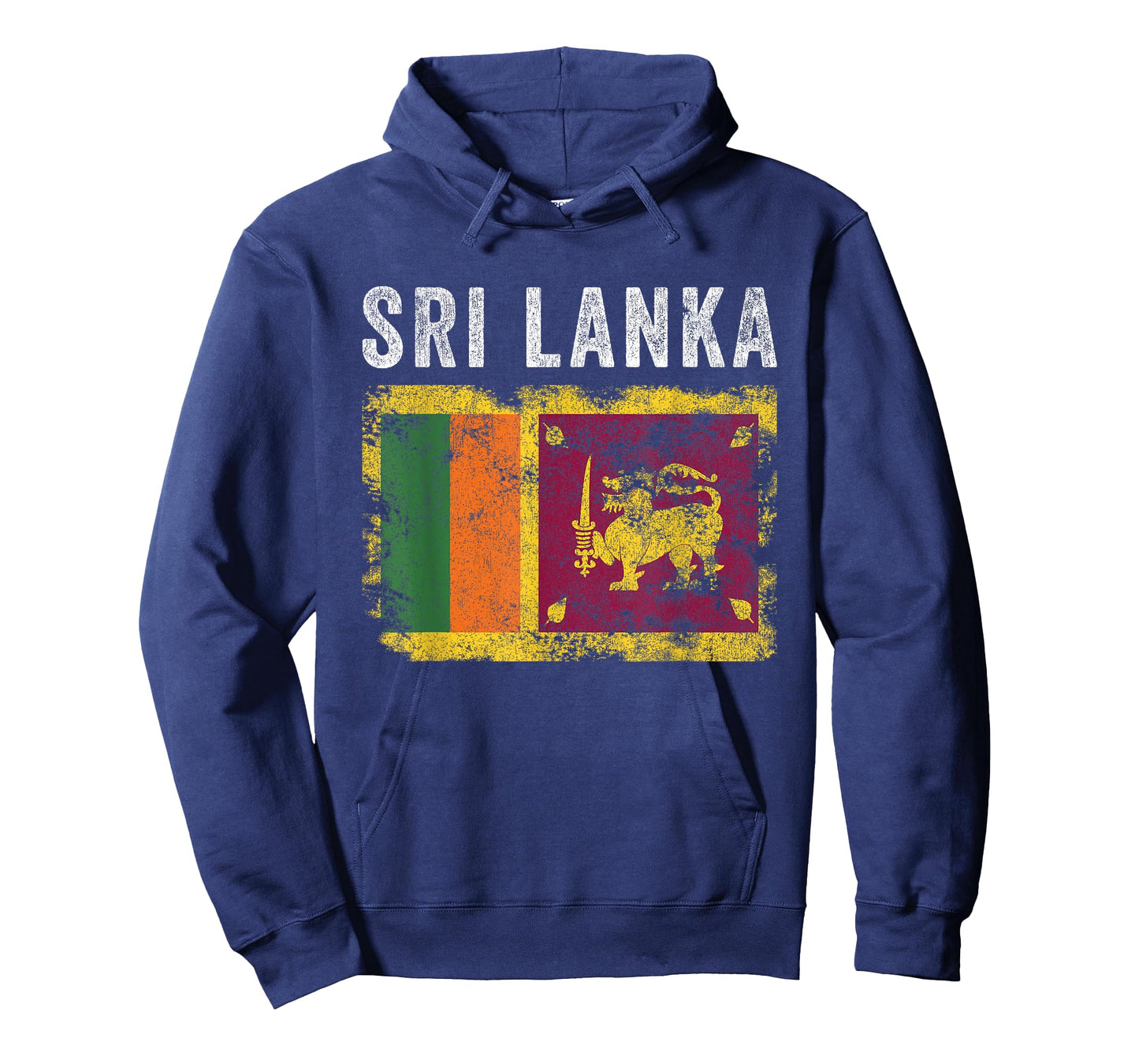 Sri Lanka Flag Distressed - Men Women Kids - Sri Lankan Flag T-Shirt