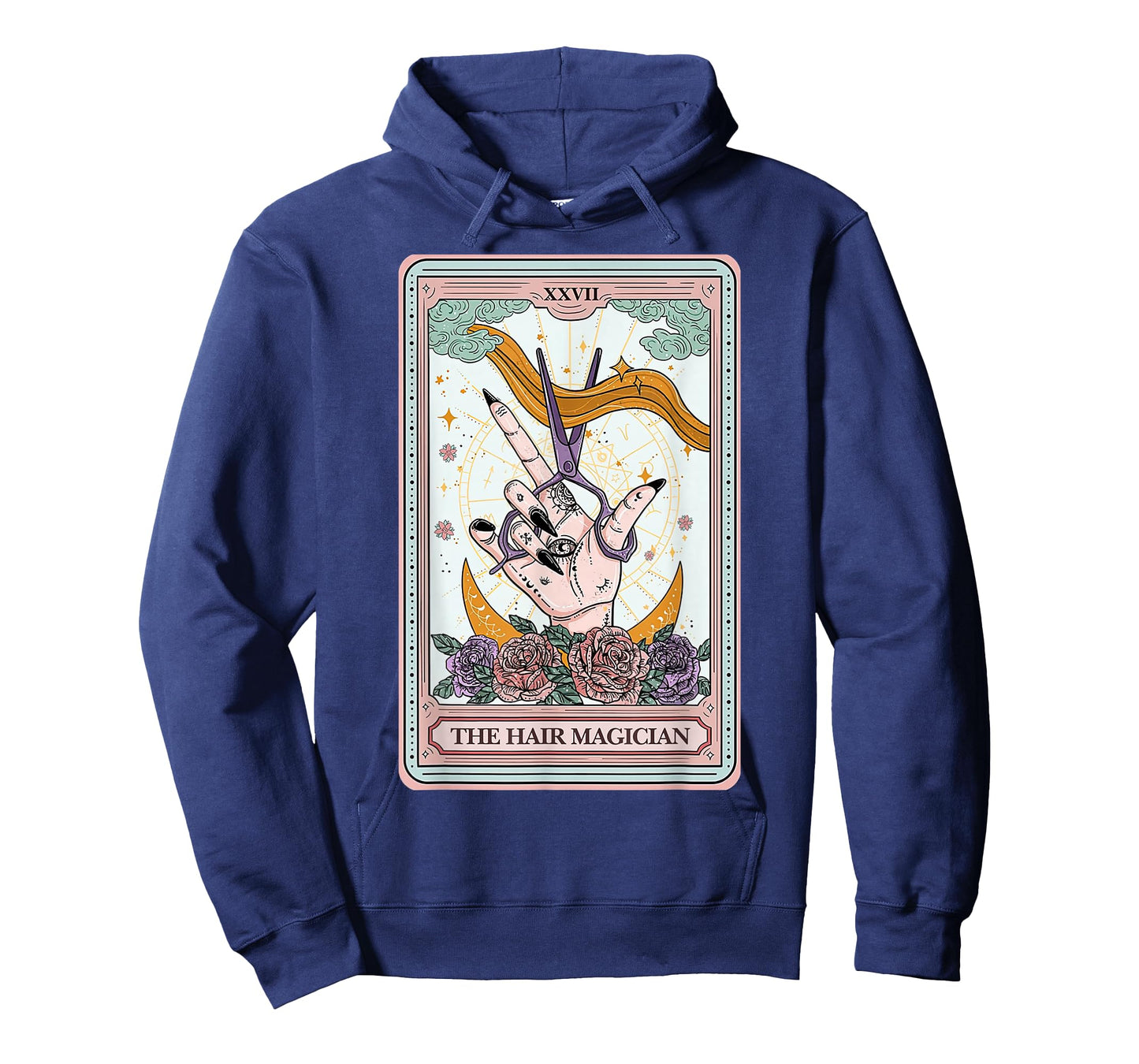 Hairstylist Tarot Card Gothic Hairdresser Salon Hair Stylist T-Shirt