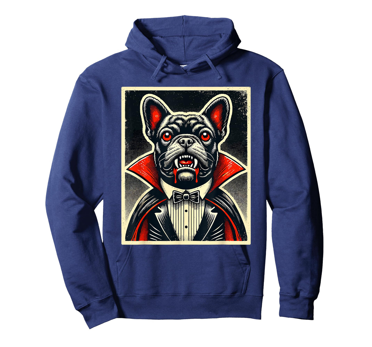 Halloween Vampire French Bulldog Frenchie T-Shirt for Men Women
