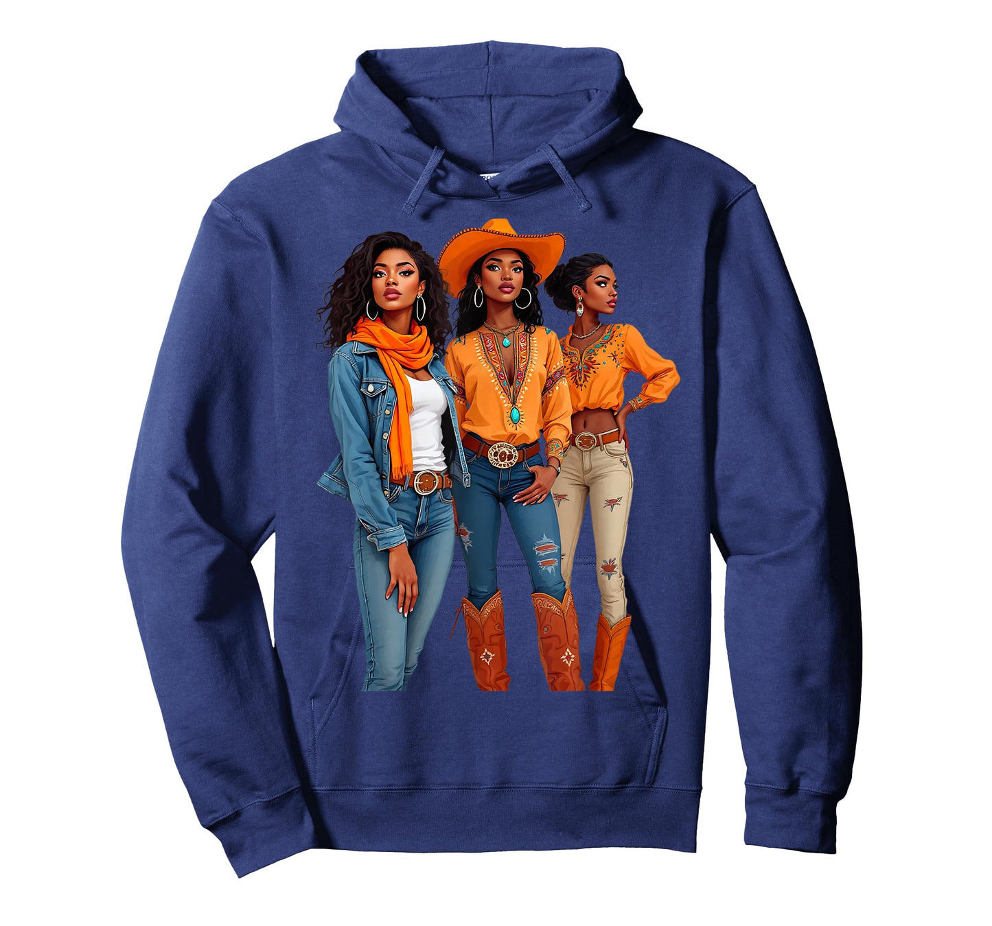 Black Cowgirl Vibes Melanin Black History Texas T-Shirt